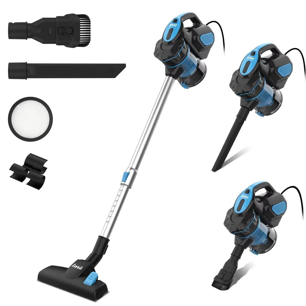 600W High-Performance Corded Vacuum Cleaner - 18Kpa Suction for Homes with Pets & Hard Floors - Creatique