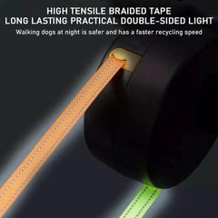 Dual Pet Leash Retractable Reflective Lead 360 Swivel Double Dog Walking Leash - Creatique