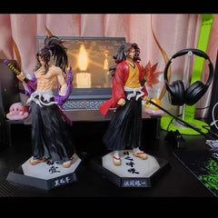 30cm Demon Slayer Hantengu & Himejima Gyoumei Anime Figures - Creatique