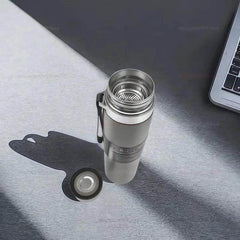 Large Capacity 316 Stainless Steel Travel Mug - Sleek & Portable Insulated Cup for Tea & Coffee - Perfect for Men & Women at Home or Office - Creatique