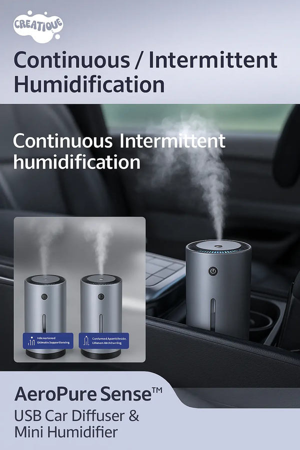 AeroPure USB Car Diffuser Creatique