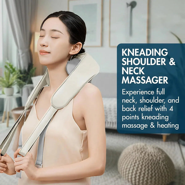 ComfortEase Neck Massager with Heat