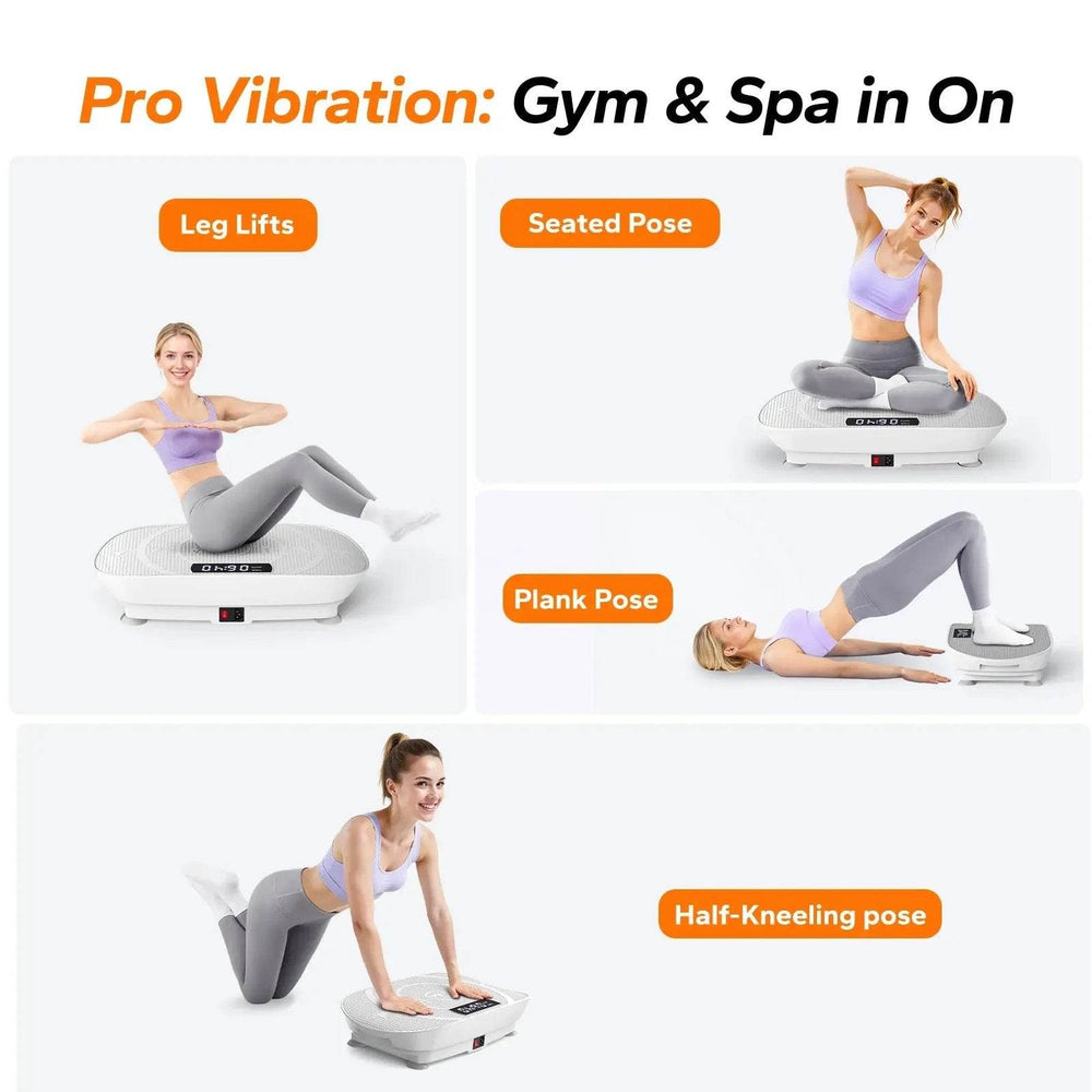 Power Vibe Whole Body Vibration Plate for Effective Weight Loss & Fitness Shaping - Creatique