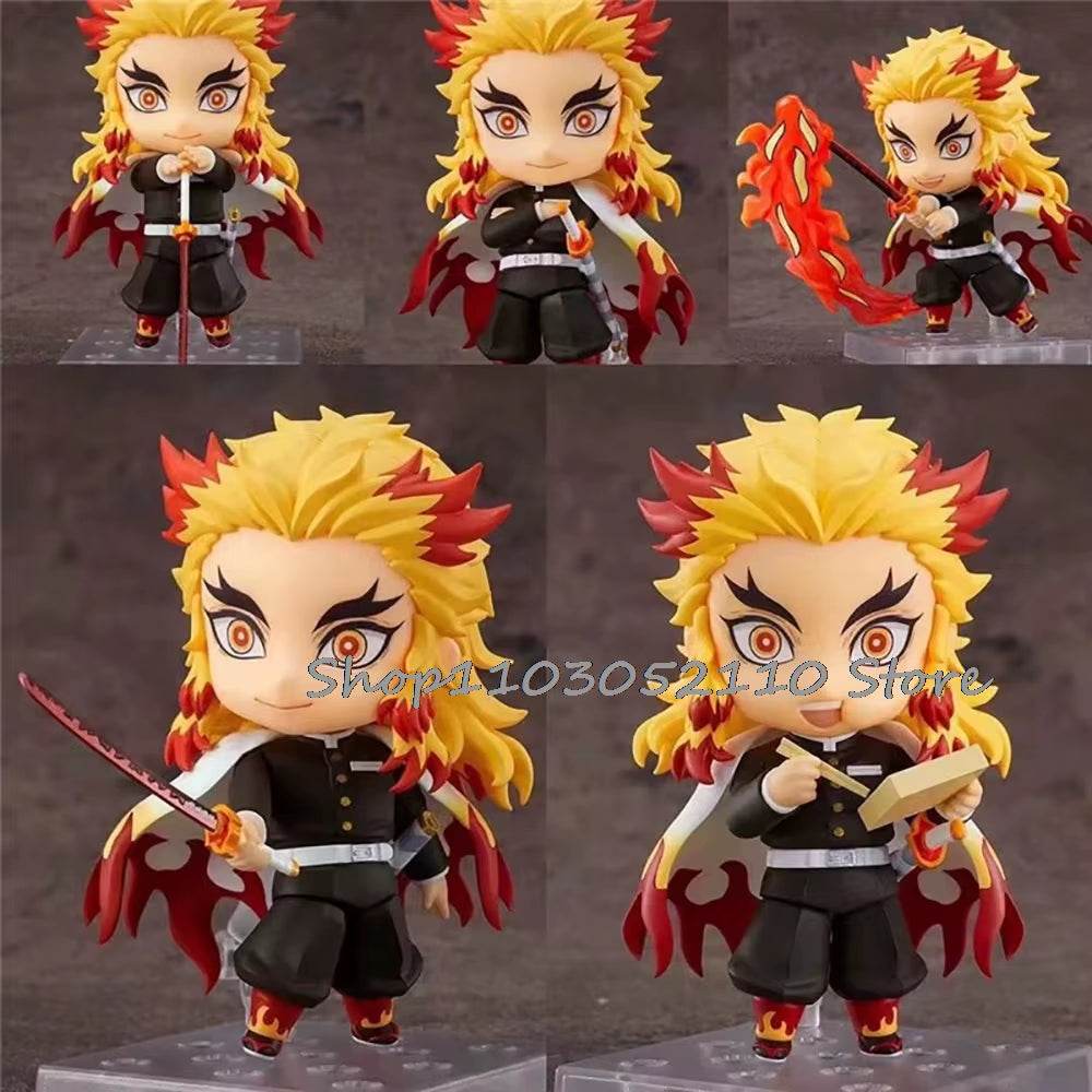 Collectible Anime Demon Slayer PVC Figures – Inosuke, Tanjirou, Nezuko, Zenitsu & Giyuu - Creatique