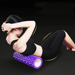 Premium Yoga Block & Foam Roller - Essential Fitness Companion for Muscle Relief and Enhanced Workouts - Creatique