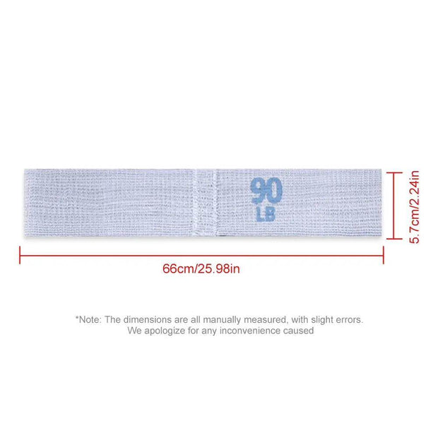 Ultimate Fabric Resistance Bands for Yoga & Pilates - Hip Circle Expander Loops for Enhanced Gym Training & Workouts - Creatique