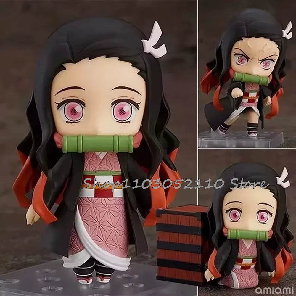 Collectible Anime Demon Slayer PVC Figures – Inosuke, Tanjirou, Nezuko, Zenitsu & Giyuu - Creatique