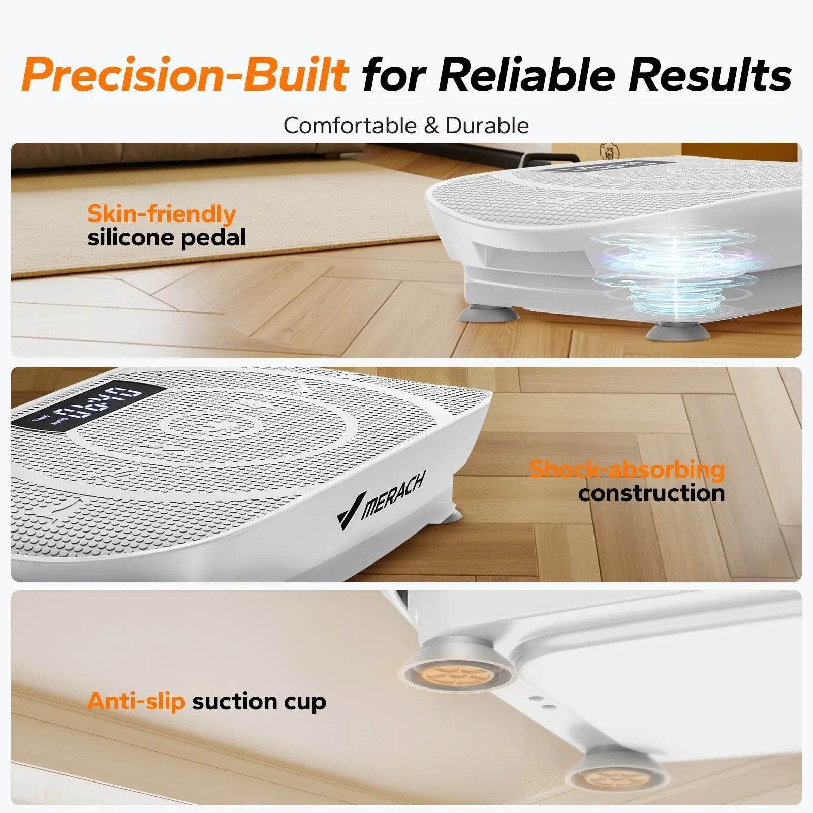 Power Vibe Whole Body Vibration Plate for Effective Weight Loss & Fitness Shaping - Creatique