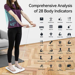 Ultimate Smart Scale - 8-in-1 Body Composition Monitor with Vibrant Display - FSA & HSA Eligible! - Creatique