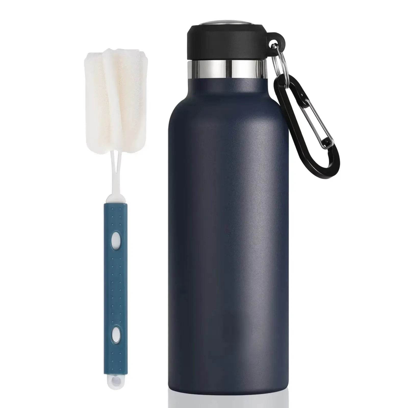 Thermos Stainless Steel Leak-Proof Portable Water Bottle - Mini 500ML/600ML Thermal Flask - Creatique
