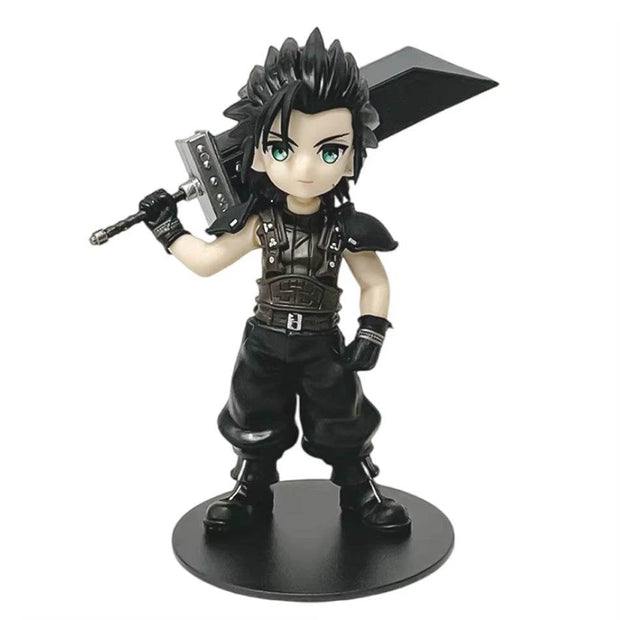 Premium 11-12cm PVC Figure Set - Cloud Strife, Tifa Lockhart, Aerith & Zack Fair - Perfect for Anime Collectors & Gift Giving - Creatique