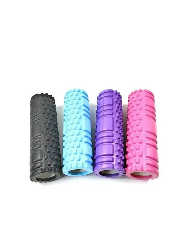 Premium Yoga Block & Foam Roller - Essential Fitness Companion for Muscle Relief and Enhanced Workouts - Creatique