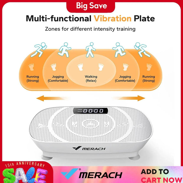 Power Vibe Whole Body Vibration Plate for Effective Weight Loss & Fitness Shaping - Creatique
