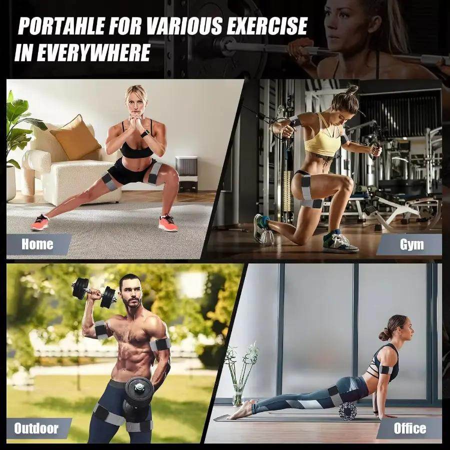 Unlock Your Best Glutes: Adjustable Booty and Occlusion Bands for Ultimate Gains! - Creatique