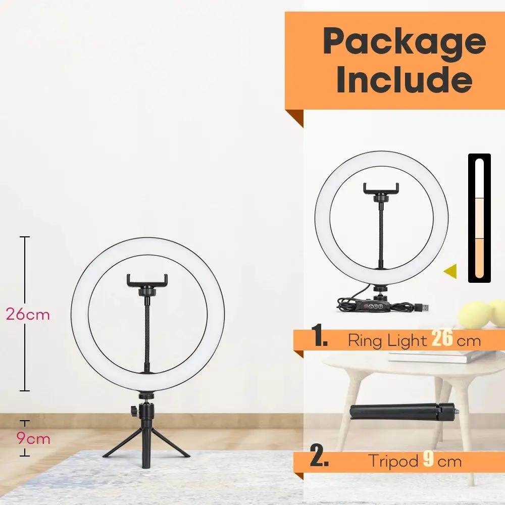 Ultimate Tripod with LED Ring Light for Stunning Selfies & Professional Photography – Perfect for YouTube Live Streaming! - Creatique