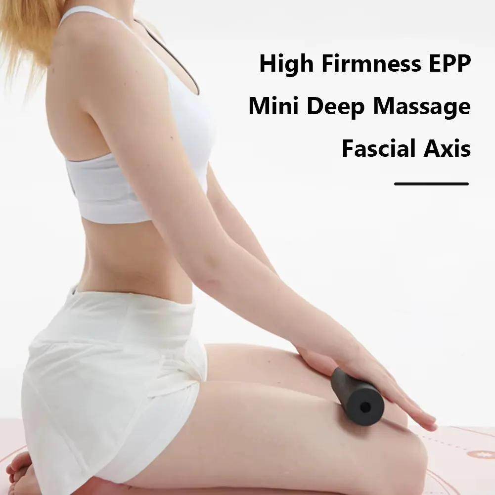 Heavy Duty Mini Foam Roller - Portable Massage Column for Fitness & Pilates - Creatique