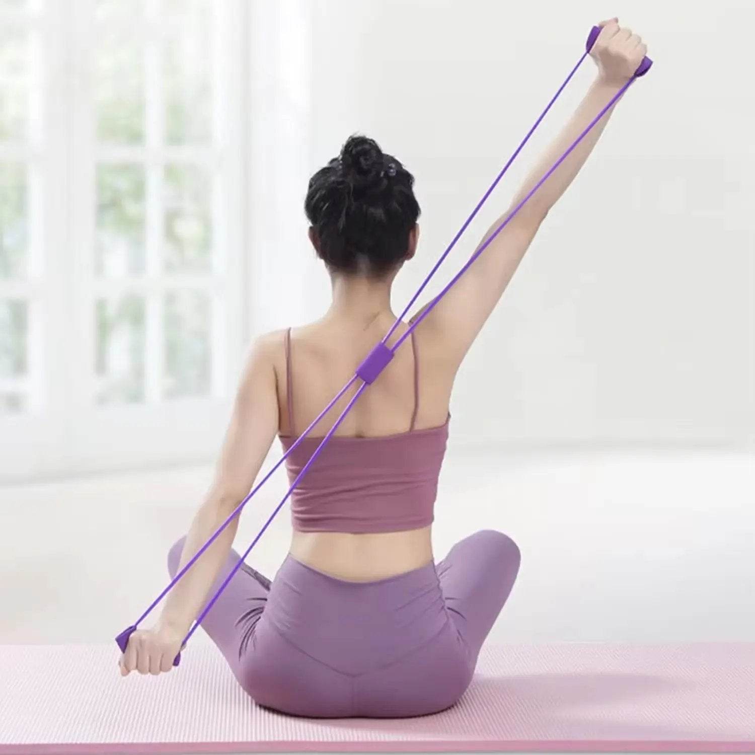 Ultimate Resistance Bands for Yoga and Strength Training - Versatile Fitness Equipment for Back, Arms, and Neck Stretching - Creatique