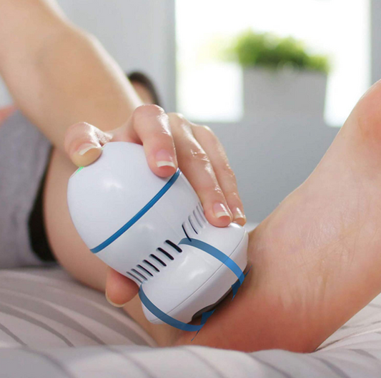 Electric foot callus remover tool for smooth soft feet and dead skin removal