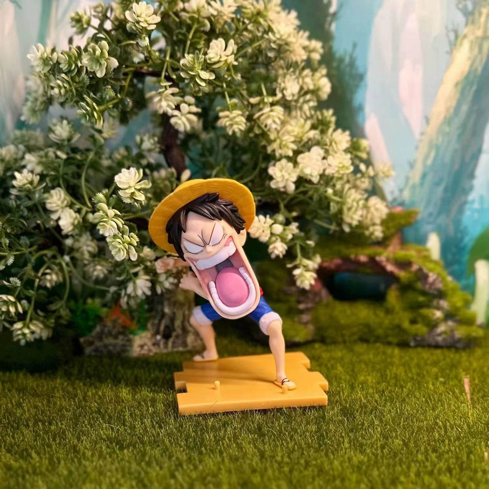 One Piece Action Figures – 15cm Luffy, Sanji & Zoro Collectible PVC Models - Creatique