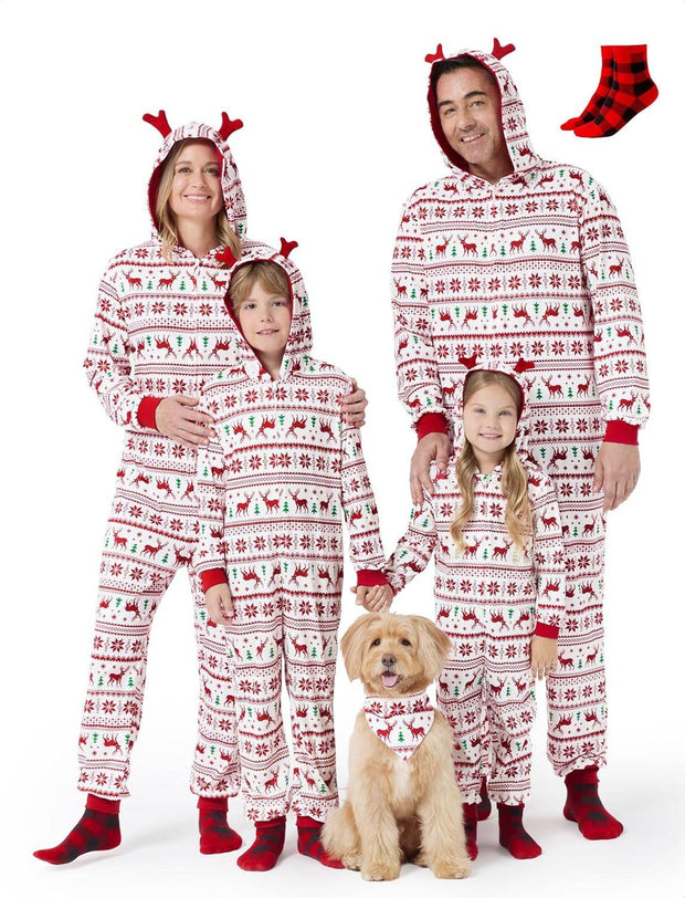 Matching Family Christmas Onesie Pajamas – Cozy Holiday Set - Creatique