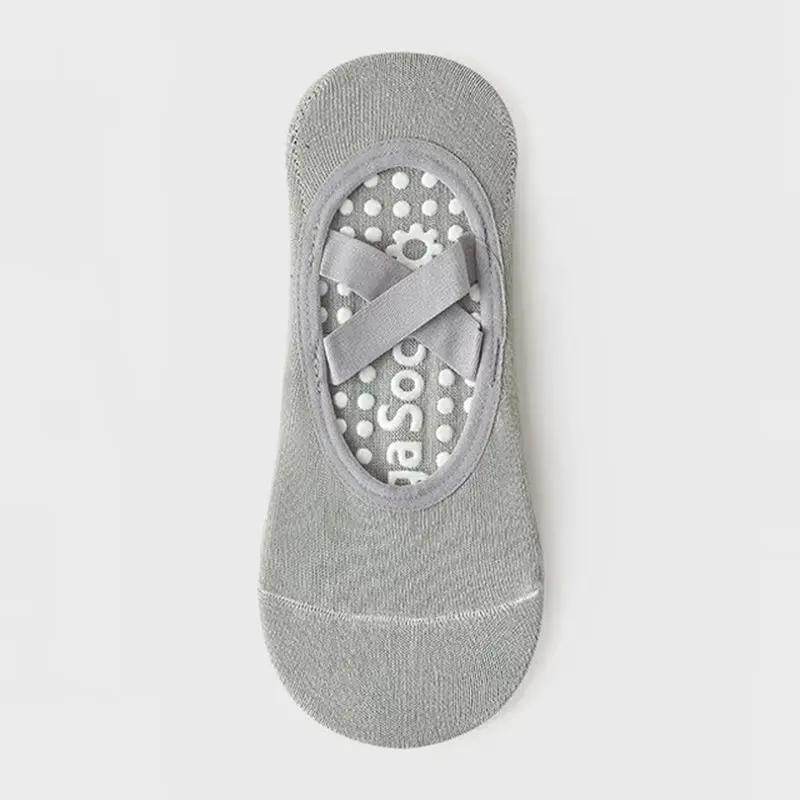 Non-Slip Breathable Yoga Socks for Women - Silicone Bandage Pilates & Dance Fitness Cotton Socks - Creatique