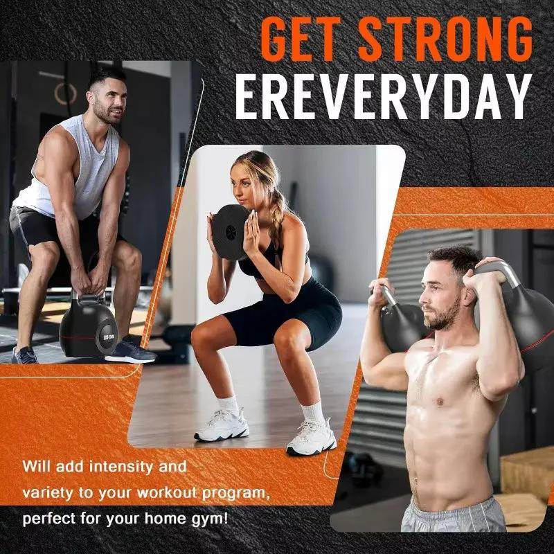 Transform Your Home Workouts with the Ultimate 7-In-1 Adjustable Kettlebell - Switch Weights from 5-44 LBS for Versatile Strength Training! - Creatique