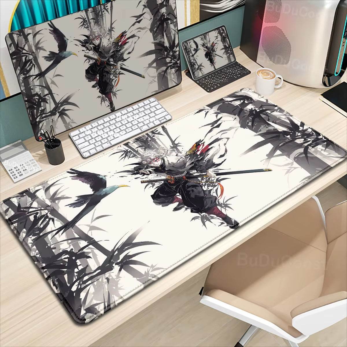 XXL Demon Slayer Kochou Shinobu Mousepad – The Best Gaming Mouse Pad for Comfort, Control & Style - Creatique