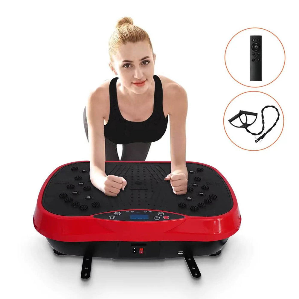 Revolutionary Vibration Plate Exercise Machine for Ultimate Fat Burning & Body Toning - Portable Home Fitness Solution! - Creatique