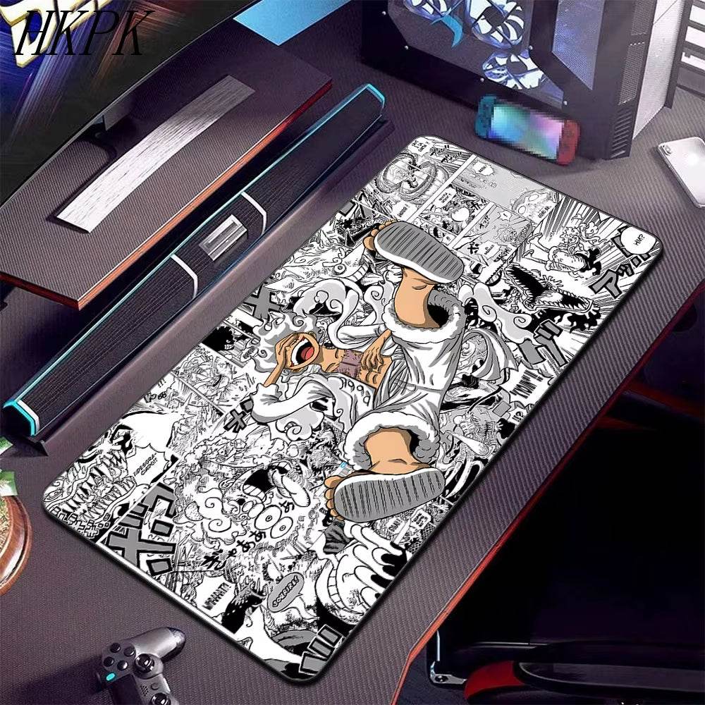 Luffy's Gear 5 XXL Desk Mat - Epic Anime Mouse Pad for Gamers - Perfect PC Accessory for One Piece Fans! - Creatique