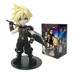 Premium 11-12cm PVC Figure Set - Cloud Strife, Tifa Lockhart, Aerith & Zack Fair - Creatique