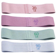 Ultimate Hip Resistance Bands - Anti-Slip, Portable Elastic Strips for Glutes & Thighs - Perfect for Yoga & Gym Workouts - Creatique