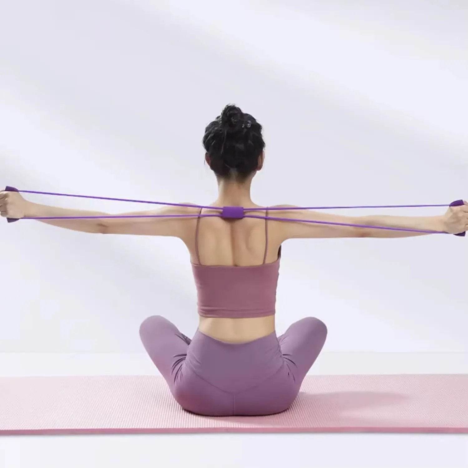 Ultimate Resistance Bands for Yoga and Strength Training - Versatile Fitness Equipment for Back, Arms, and Neck Stretching - Creatique