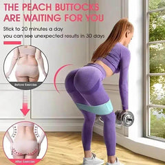 Boost Your Fitness with 3Pcs Fabric Resistance Bands - Perfect for Glutes, Thighs, Squats, and Yoga! - Creatique