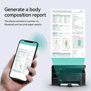 Ultimate Smart Scale - 8-in-1 Body Composition Monitor with Vibrant Display - FSA & HSA Eligible! - Creatique