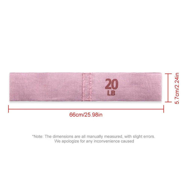 Ultimate Hip Resistance Bands - Anti-Slip, Portable Elastic Strips for Glutes & Thighs - Perfect for Yoga & Gym Workouts - Creatique
