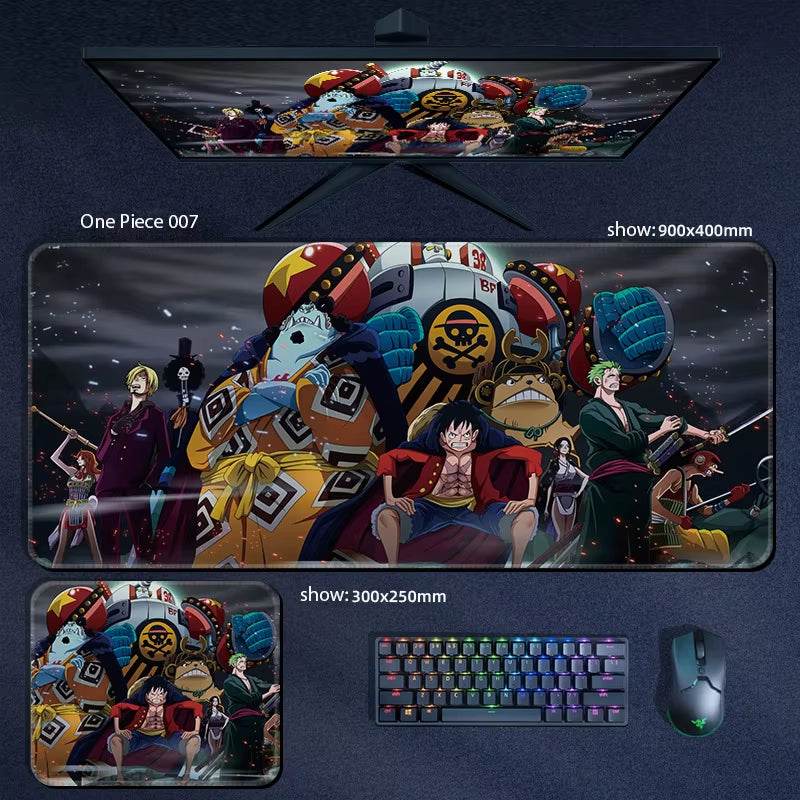 Large One Piece Anime Mousepad – The Ultimate Gaming Mouse Pad for True Fans - Creatique