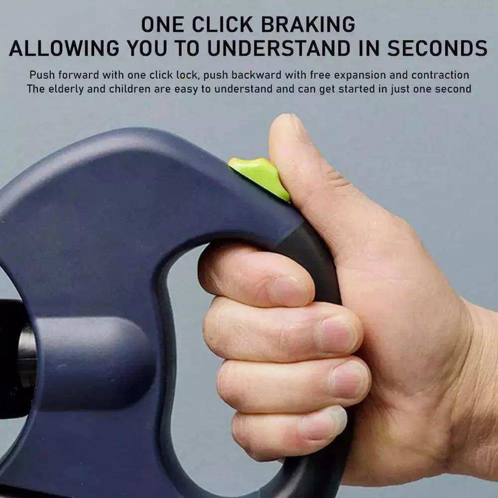 Dual Pet Leash Retractable Reflective Lead 360 Swivel Double Dog Walking Leash - Creatique