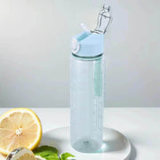 Stay Hydrated in Style: 800ml Leakproof Sports Water Bottle with Straw & Handle - Perfect for Boys and Girls on the Go! - Creatique