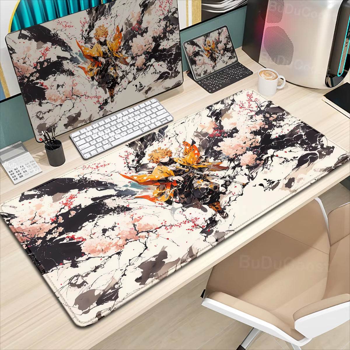 XXL Demon Slayer Kochou Shinobu Mousepad – The Best Gaming Mouse Pad for Comfort, Control & Style - Creatique