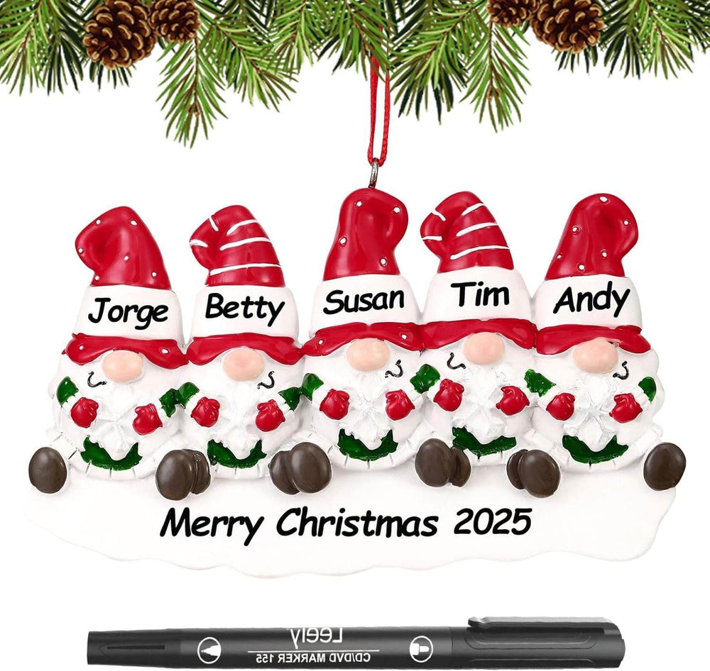 Personalized Christmas Ornaments 2025 – Custom Family Ornaments with Names for Holiday Decor - Creatique