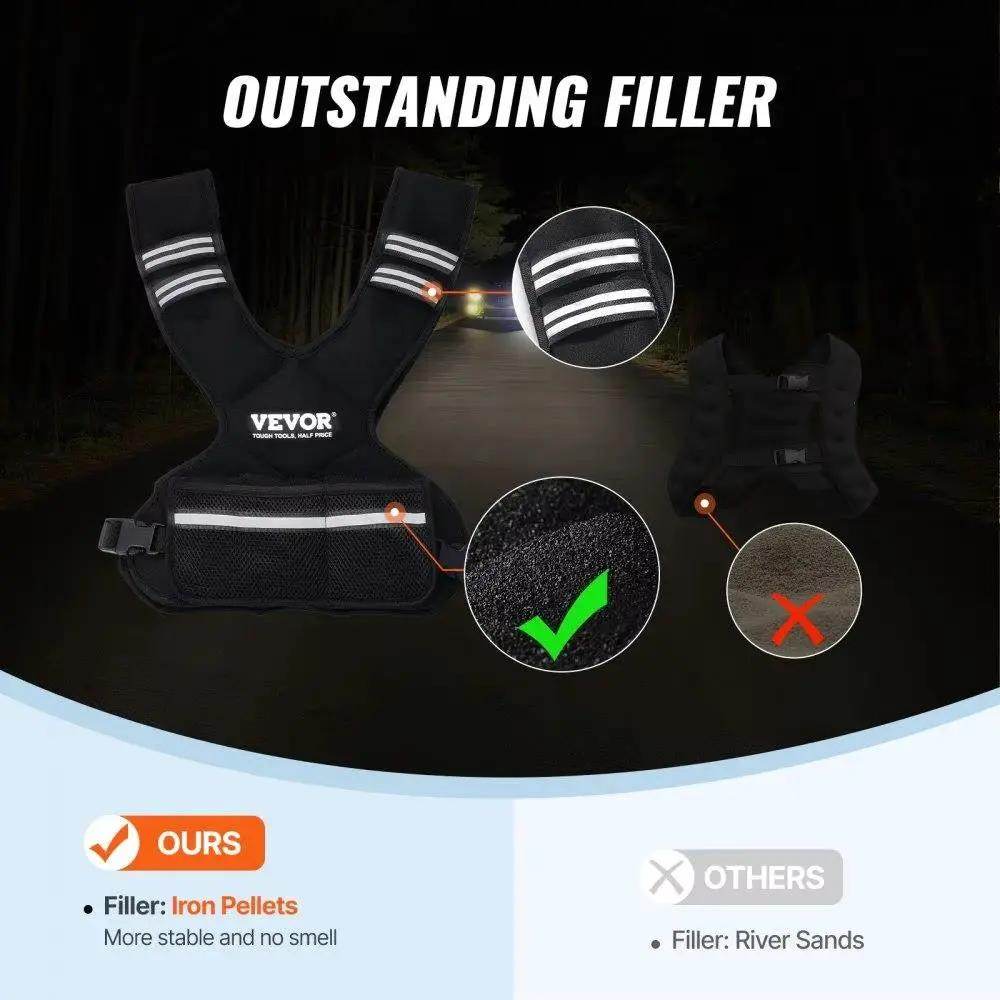 Maximize Your Workouts with Our Versatile 11-20LB Adjustable Weighted Vest - Ideal for Strength Training & Running for Both Men and Women! - Creatique