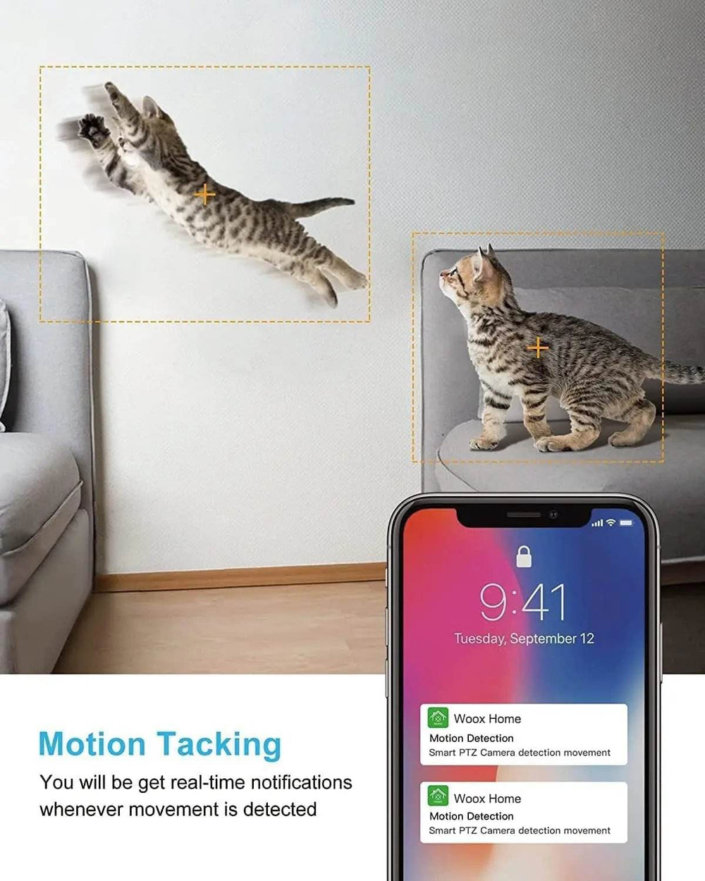 Smart Baby & Pet Monitor – 360° Indoor Cam - Creatique