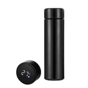Smart 500ml Vacuum Insulated Stainless Steel Water Bottle with LED Temperature Display – Spill Proof & Portable for Home, Travel, and Sports - Creatique
