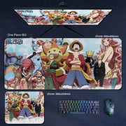 Large One Piece Anime Mousepad - Perfect Gaming Accessory Featuring Luffy, Zoro, Ace & Chopper - Ideal Gift for Gamers! - Creatique