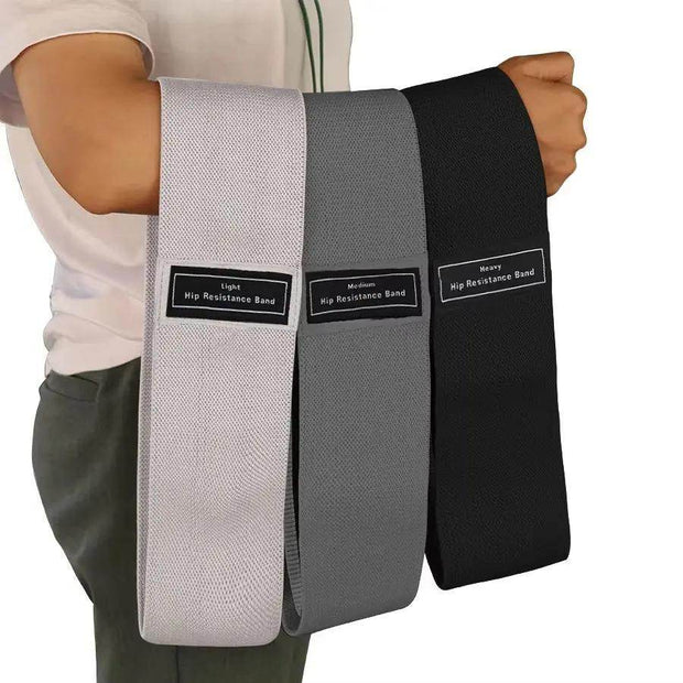 Ultimate Glute & Thigh Resistance Bands - Fabric Booty Bands for Effective Squats, Stretching & Yoga Workouts! - Creatique