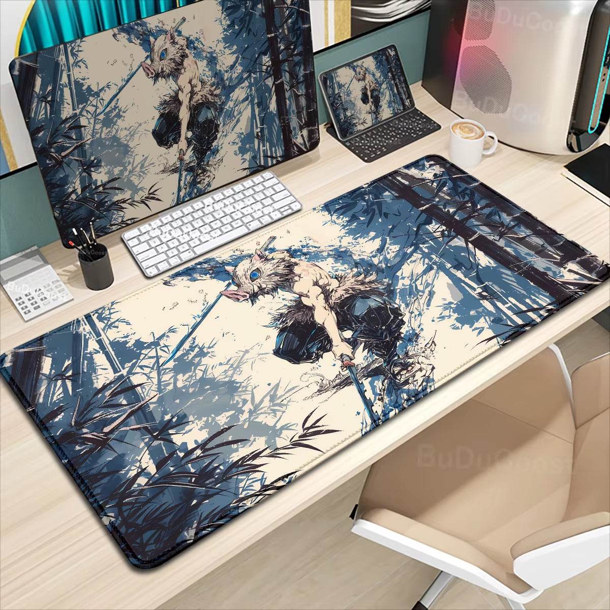 XXL Demon Slayer Kochou Shinobu Mousepad – The Best Gaming Mouse Pad for Comfort, Control & Style - Creatique