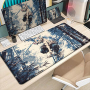 XXL Demon Slayer Kochou Shinobu Mousepad - Premium Lock Edge Gaming Mouse Pad for Ultimate Comfort & Control - Creatique