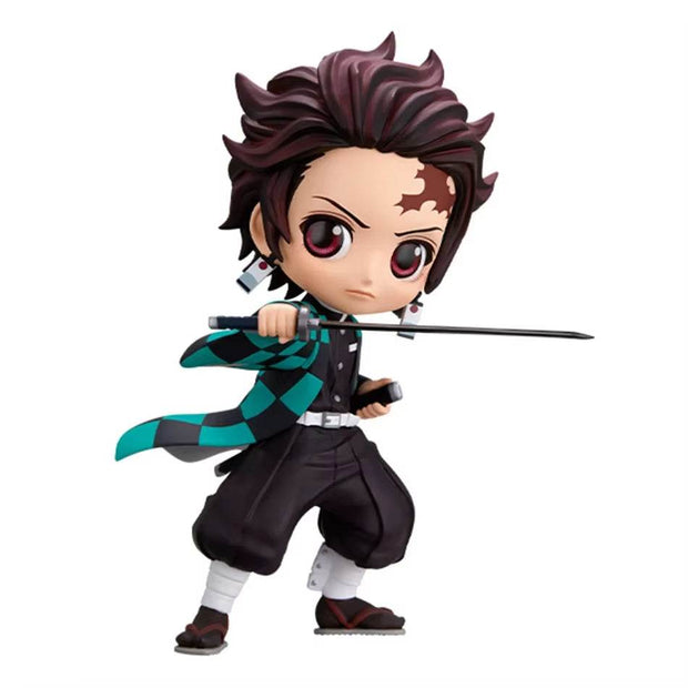 Q-Version Ghost Slayer Ganlu Temple Glass PVC Model - Handmade Anime Desktop Decoration - Creatique