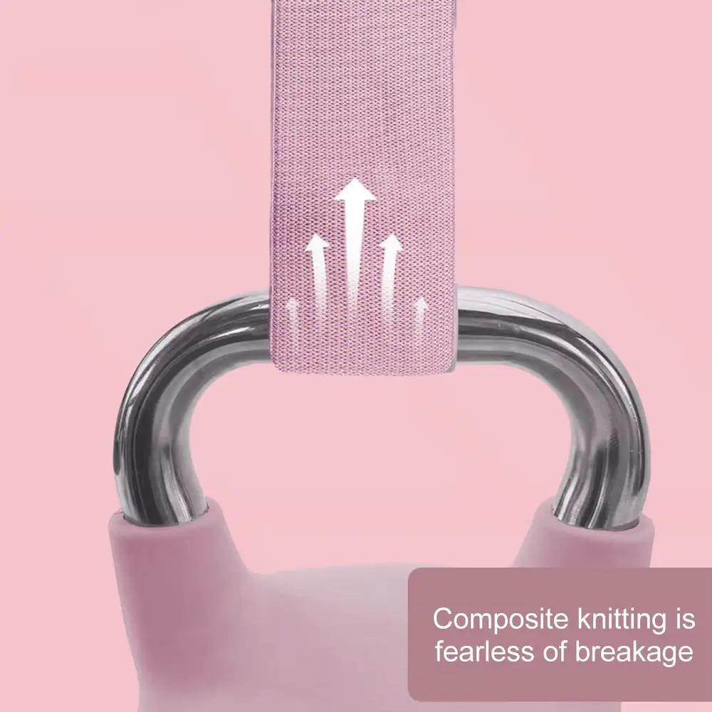 Ultimate Fabric Resistance Bands for Yoga & Pilates - Hip Circle Expander Loops for Enhanced Gym Training & Workouts - Creatique