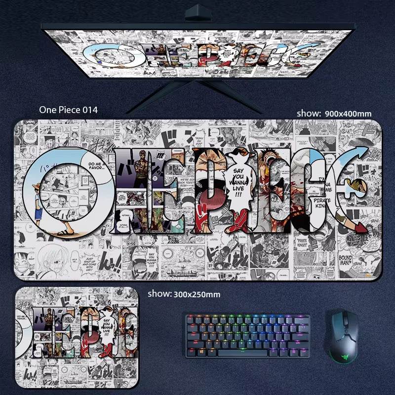 Large One Piece Anime Mousepad – The Ultimate Gaming Mouse Pad for True Fans - Creatique
